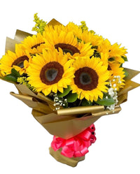 Girasoles Belleza Miami - Bouquet Radiante Doral