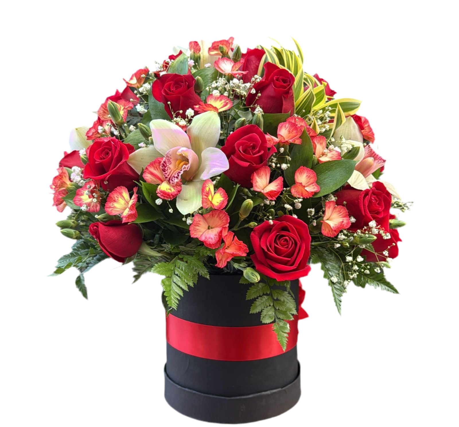 Flores Cumpleanos Miami - Arreglo Caja Regalo Doral