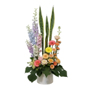 Bright gerbera daisy bouquet in vibrant colors for congratulations and celebration gift