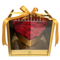 Rosas Preservadas Lujo Miami - Corazón Amor Doral