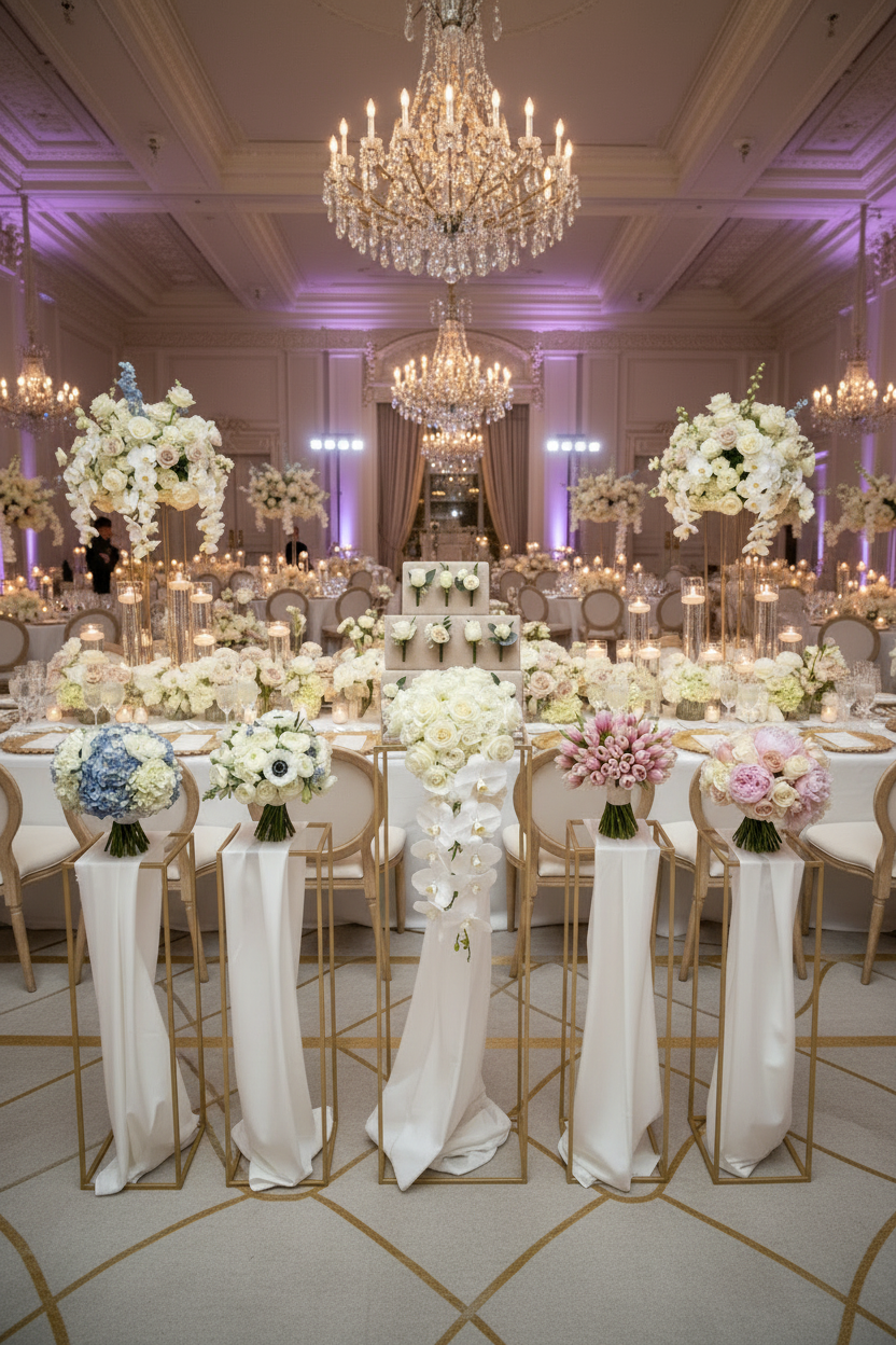Timeless wedding floral designs crafted with elegance and care, bringing romance, beauty, and unforgettable moments to every celebration in Miami.