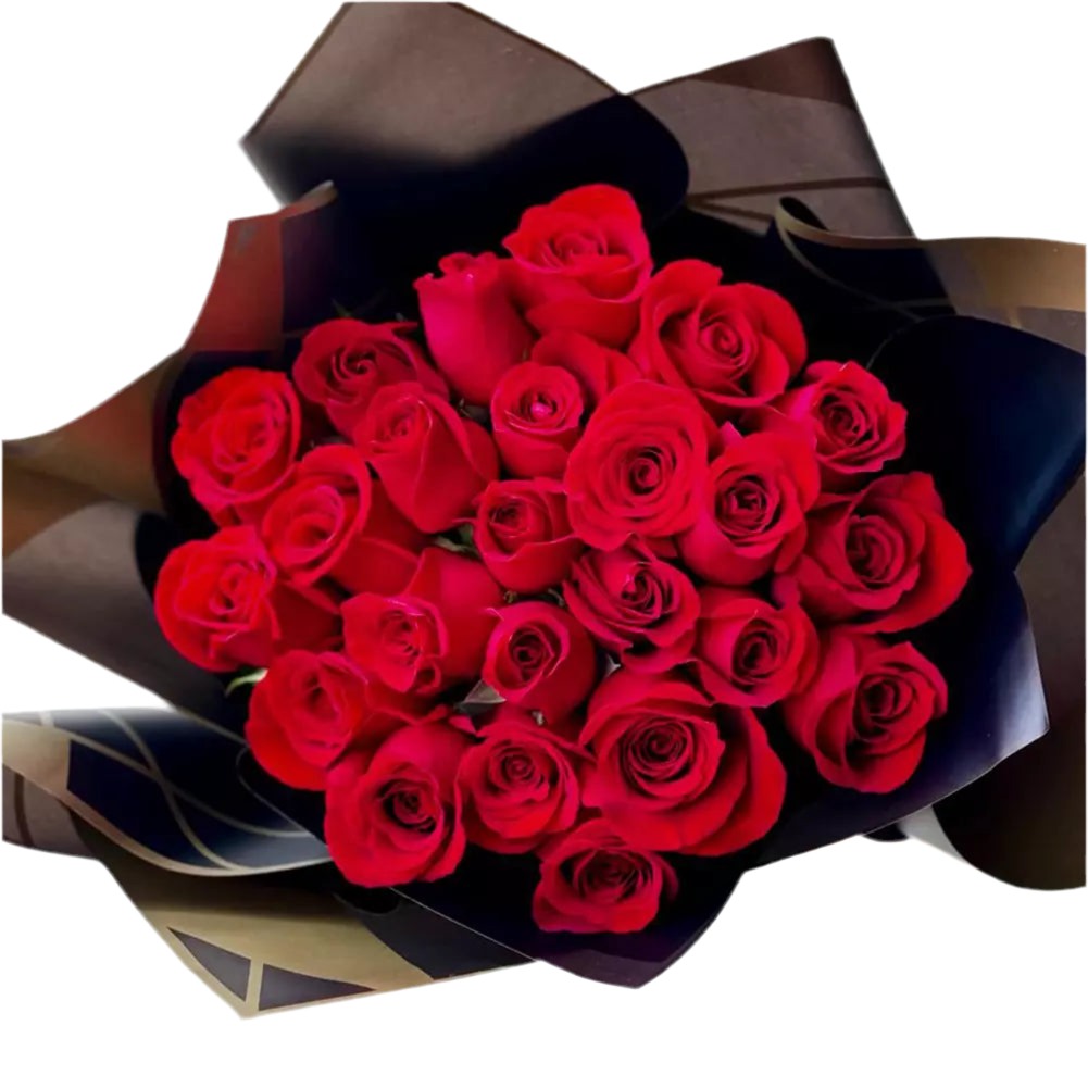 Luxury red roses delivery in Miami Beach, same day available.