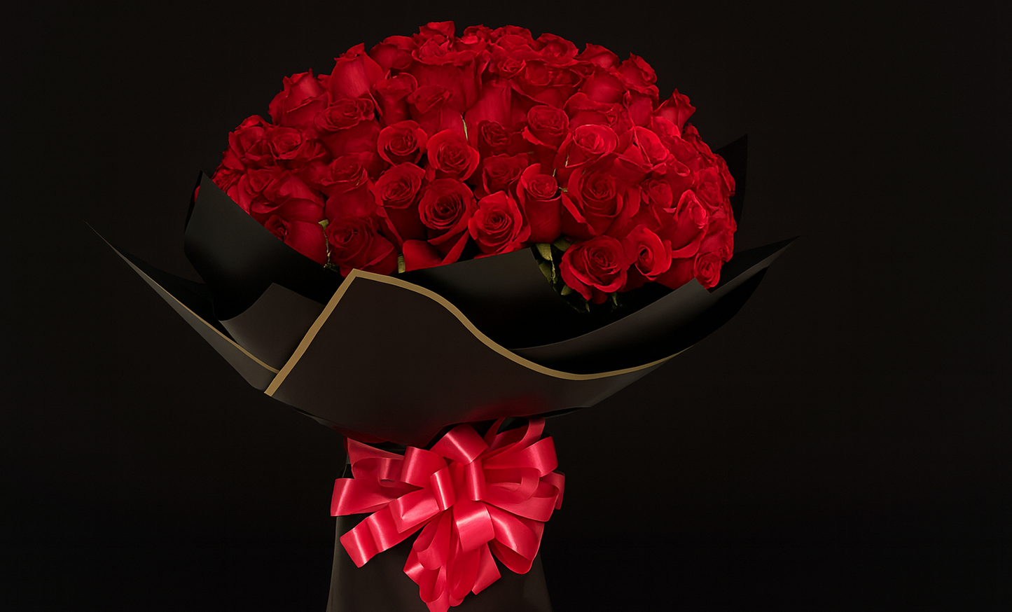 Rosas Rojas Entrega Mismo Día Miami Doral Ramo grande con 100 Rosas