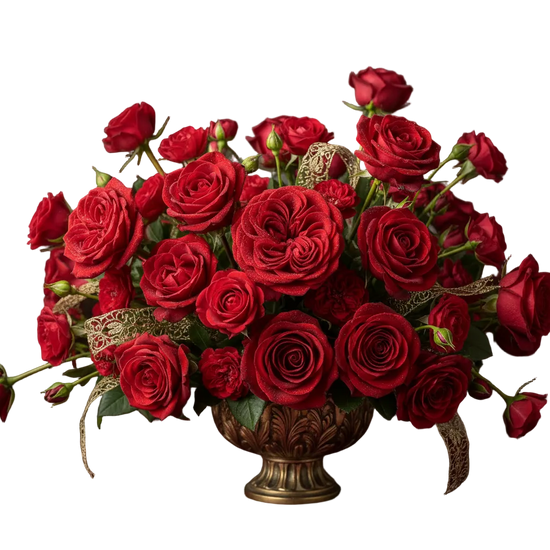 Luxury roses and romantic flower arrangements for delivery in Miami and Doral, perfect for love, anniversaries and special moments