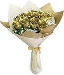 Rosas Doradas – Arreglo Floral Exclusivo con Entrega en Doral Florida 