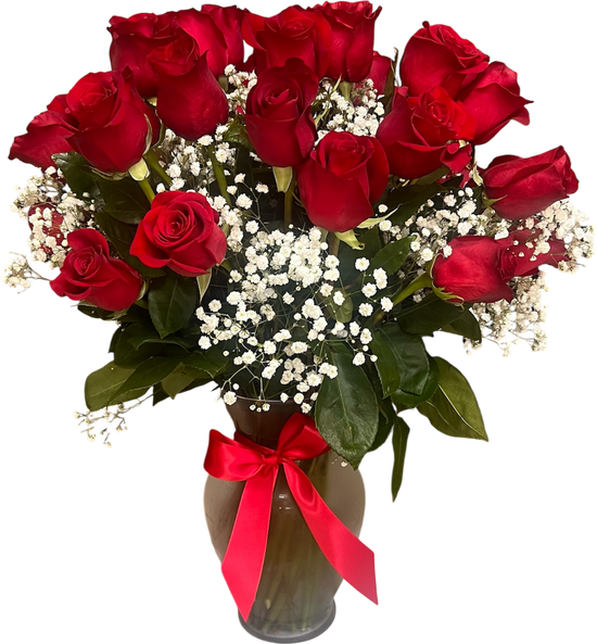 Luxury Red Roses Bouquet – Same Day Flower Delivery Brickell