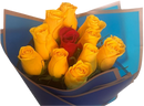 Amarillas y rojas, un regalo que expresa amor y gratitud. ¡Descubre más en ( BouquetsFlowers.com )!