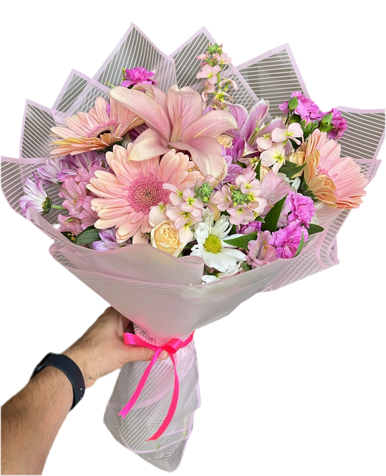Ramo de Flores Mixtas Frescas Miami - Bouquet Variado Entrega Mismo Día Doral