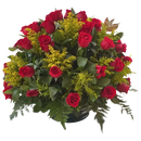 This romantic arrangement boasts 50 stunning roses. Arrangement With 50 Roses, is perfect for expressing your love and affection, Valentine´s Day, Bouquets Flowers Miami, delivery