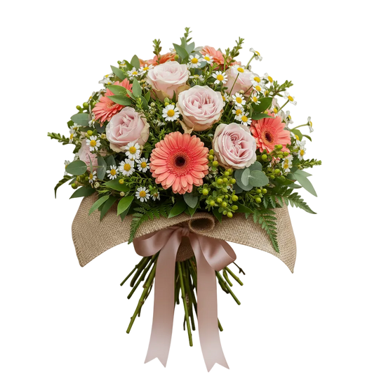 Women’s Day Special Bouquet - Pink Flowers Miami