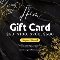 Gift cards for him, redeem them for premium products from our luxurious store and give the gift of choice, our gift cards have values of: $50,oo USD $100,oo USD $200,00 USD $500,00 USD