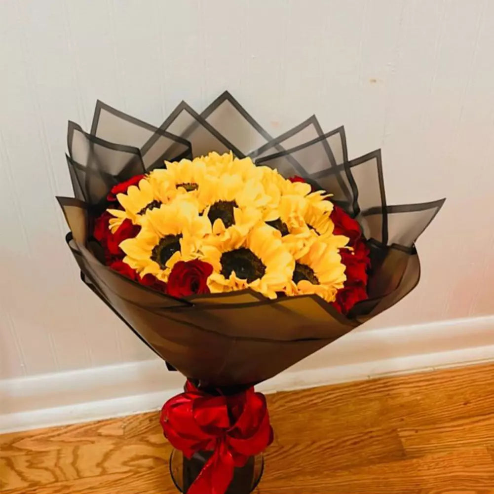 Buchon 12 Sunflowers and 24 Roses, Bouquets Flowers, Buchon's bold combination of 12 Sunflowers and 24 Roses! Miami flower delivery, bouquets and gifts delivery, flowers and more, flower delivery, Bouquets Flowers Miami