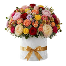 Congratulations Mixed Flowers Elegant Gift Box