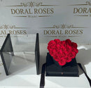 Rosas Preservadas Lujo Miami - Corazón Amor Doral