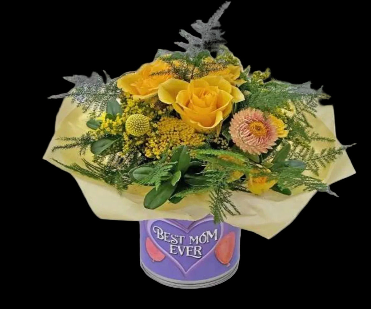 Shop affordable Mother’s Day flowers in Miami. Bright yellow roses with same-day delivery from Doral. Perfect last-minute gift for mom.