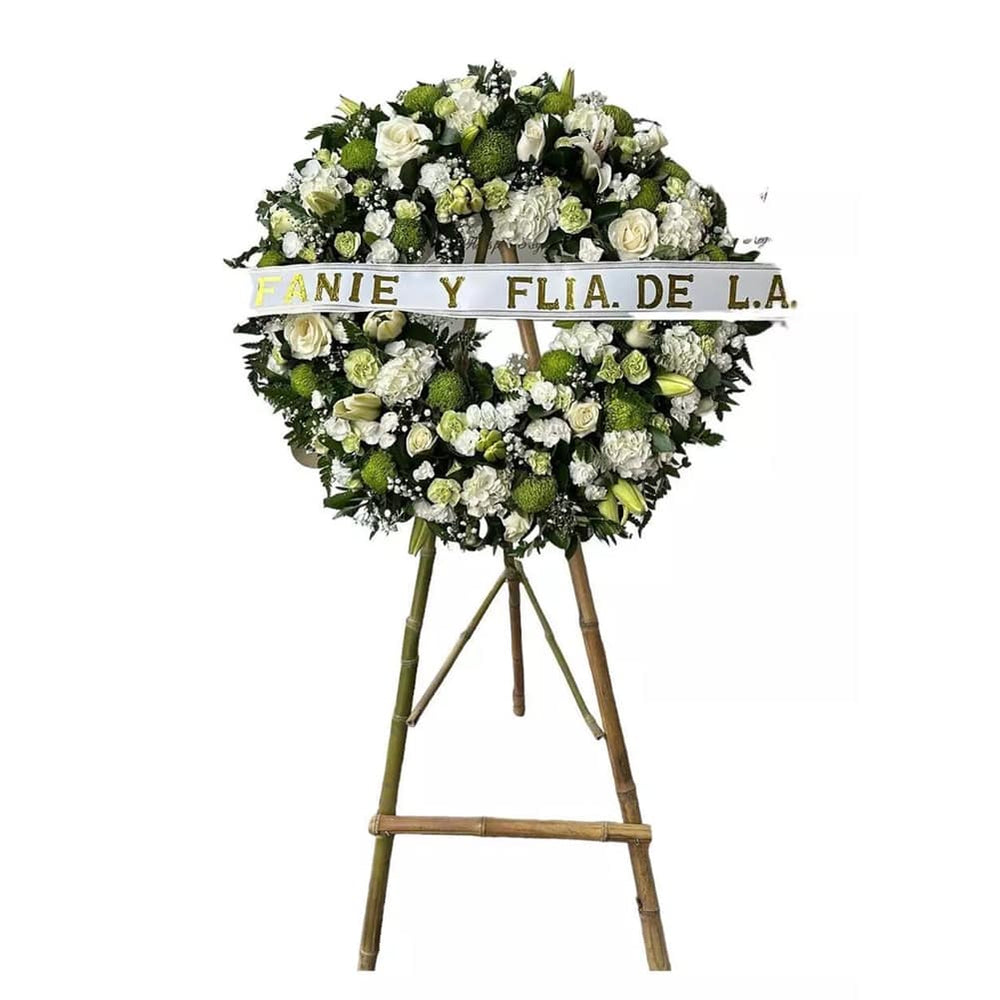 
                      
                        My Heartfelt Condolences is elegant and respectful flower crown, funeral arrangements and wreaths to deliver at home in funeral homes and homes in Miami, Bouquets Flowers Miami, Sympathy Flowers
                      
                    