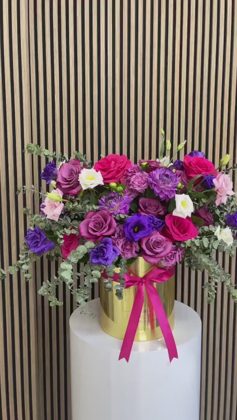 Caja de amor con rosas 💐