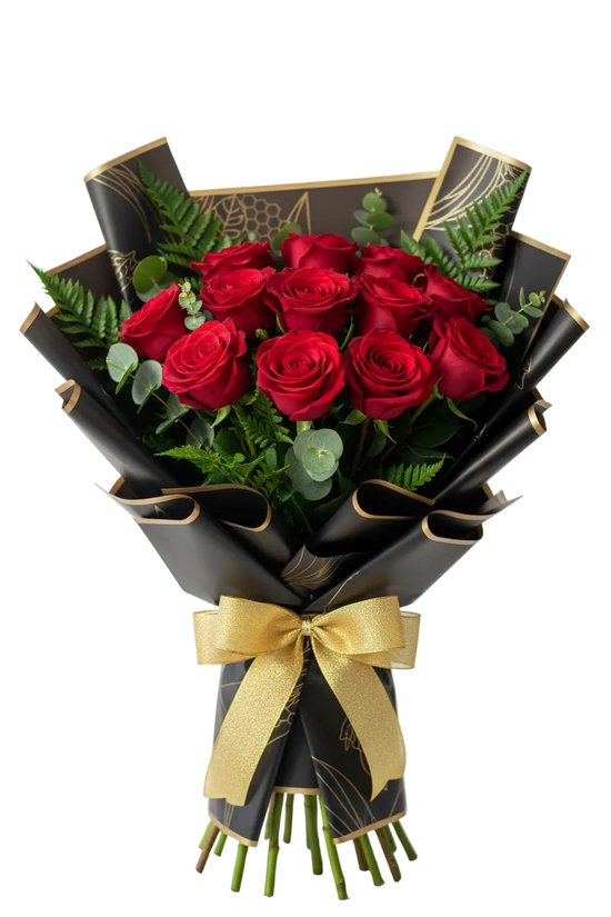 12 Rosas Rojas Delivery Miami