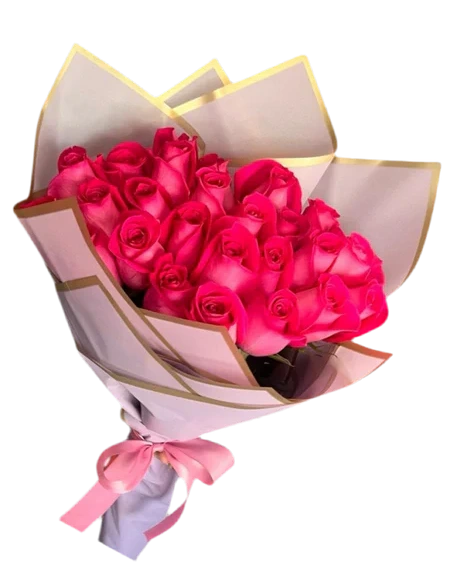 Elegant Pink Roses Bouquet – Fresh Spring & Easter Flowers with Same Day Delivery