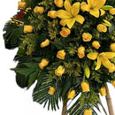 Serenity Funeral Wreath, Miami Home Delivery, Sympathy Flowers, Serenity Funeral Wreath, express your sincerest sympathy and condolences with this beautiful arrangement, is a perfect way to convey your heartfelt condolences, sympathy, and condolences, sympathy arrangements, sympathy flowers, Miami Home Delivery